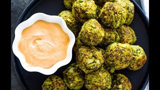 Healthy Broccoli and Cheese Balls
