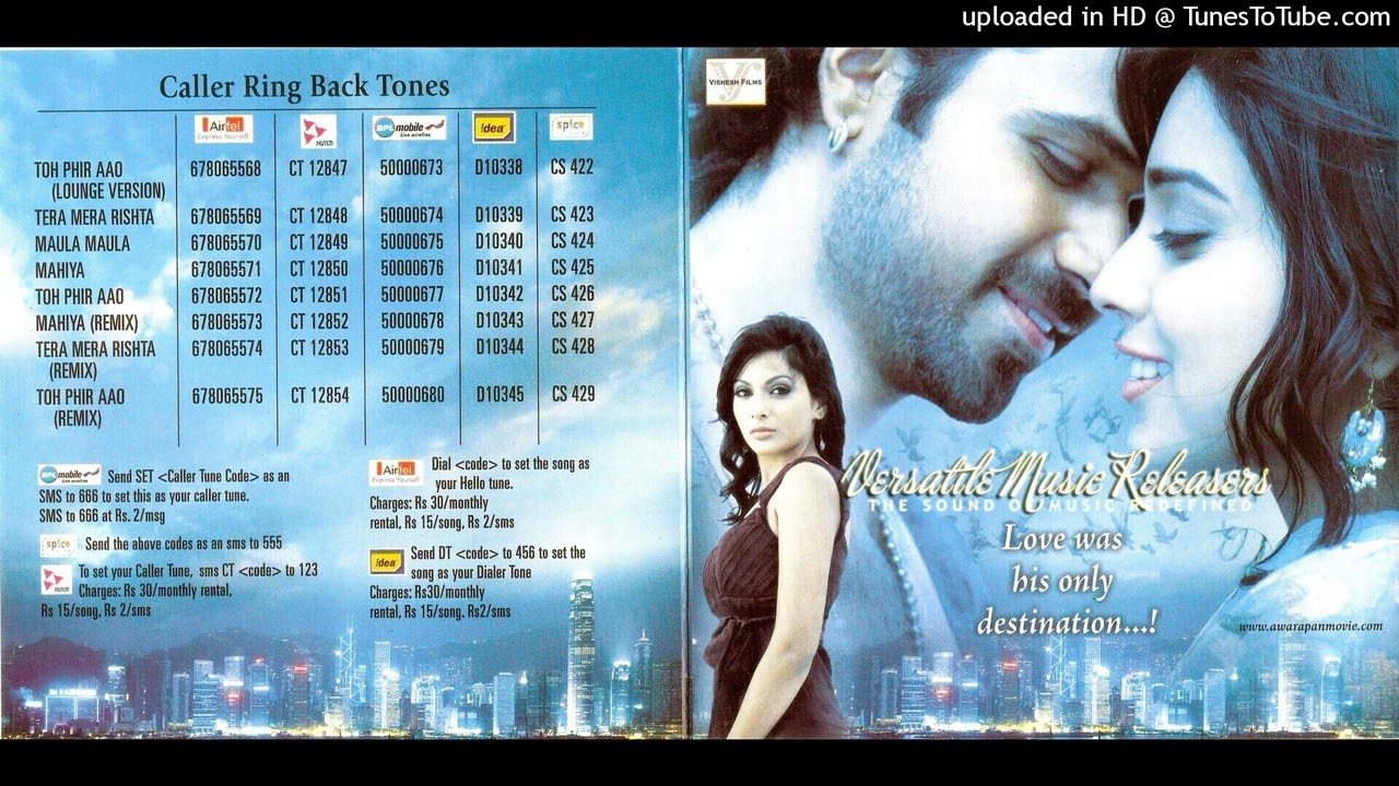 06   Awarapan 2007   Mahiya Remixed By DJ Suketu   VMR