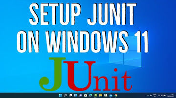 JUnit downloaden, installeren en instellen op Windows 11