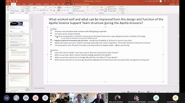 Lunar Surface Science Workshop: Structuring Real-Time Science: Breakout #2