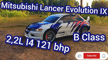 NFS Unbound Mitsubishi Lancer Evolution IX best Tuning Setup B Class