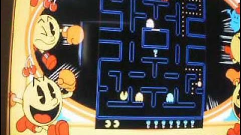 pac-man 9th key pattern-billy mitchell tribute-pac-man fever