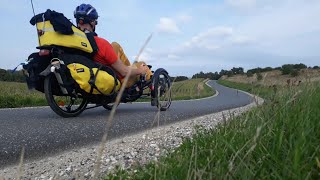 Recumbent ride from Flensburg (DE) through Denmark to Sweden