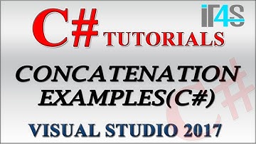 C# Tutorial in Urdu - Concatenation of Strings with example