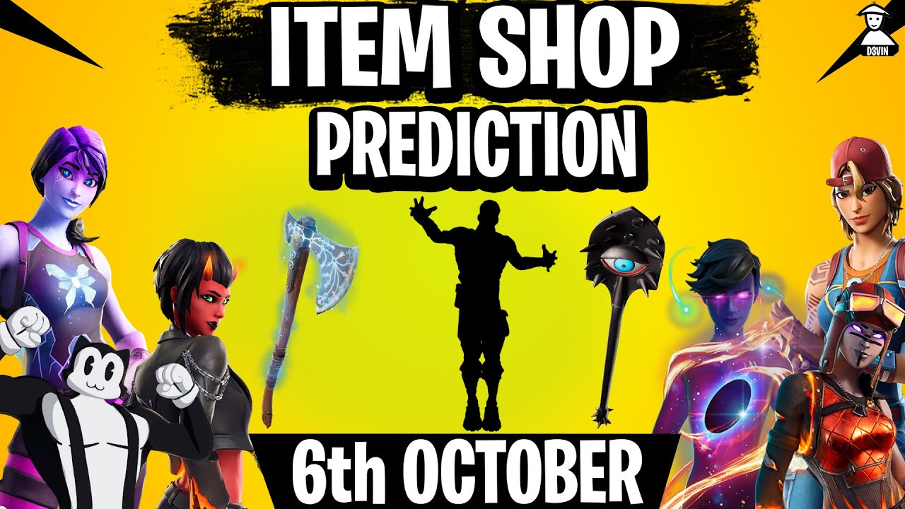 October 6 Fortnite Item Shop Prediction October 6th 2022 Fortnite