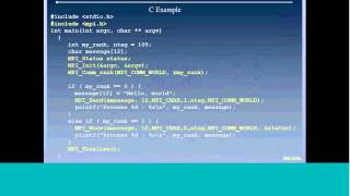 An Overview of the MPI library Part1 20140130 1912 1