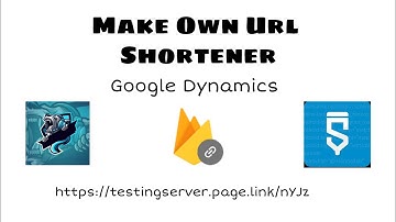 Firebase Dynamics Tutorial - Make Your Own Link Shortener | Sketchware - MskDev
