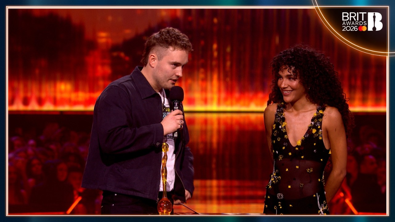 Sam Fender and Olivia Dean Win Song of The Year With Mastercard | The BRIT Awards 2026