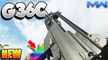 the NEW G36C in Modern Warfare.. (NEW MODERN WARFARE DLC WEAPONS)