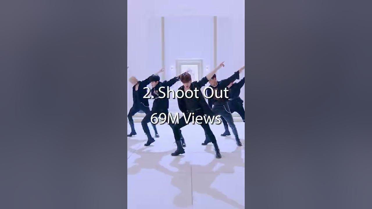 Most viewed MONSTA X songs  #shorts