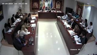 Pleno 29 octubre 2015 19:00 horas HD