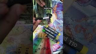 how to make scratch book at home 🌸 #diy #art #easy #kidscreate #childrenslit #picturebook