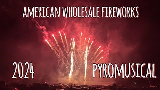 2024 PYROMUSICAL AT AMERICAN WHOLESALE FIREWORKS DEMO NIGHT #fireworks #4thofjuly #pyro #pyroaddicts