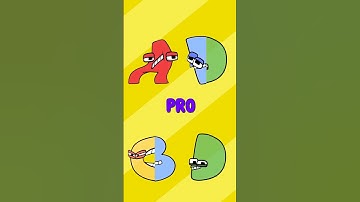 Noob vs Pro vs Hacker vs God - Alphabet Lore #shorts