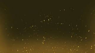 Template Efek Percikan Api Emas