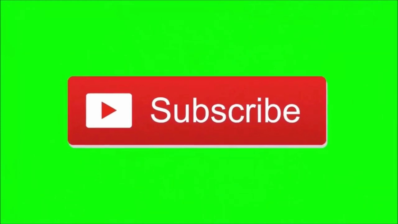 Subscribe Button Green Screen - YouTube
