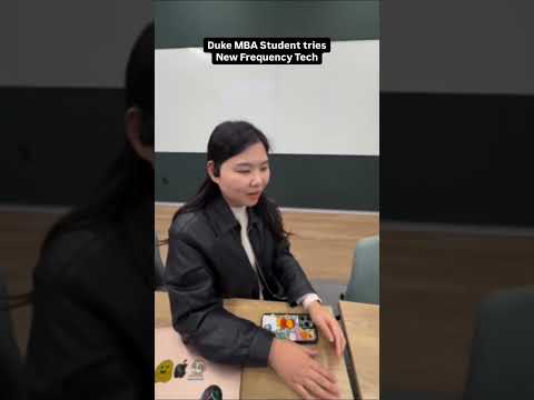 Duke MBA Student Tries Our Headphones for the First Time… Watch Her Reaction 🤯🎧