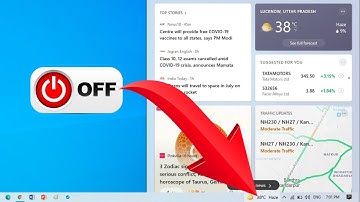 How to Disable Weather on Taskbar Windows 10