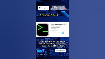 Top 3️⃣Best network simulators for IPAD users! ✨👀Mobile networking available! #networksimulator