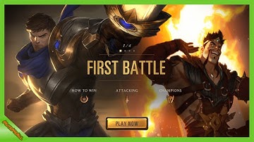 |LoR| Challenge: FIRST BATTLE | Tutorial 1 |