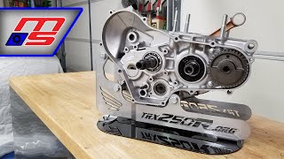 Building the Center Cases on a Honda TRX250R, Step by Step | Project 250R Part 20