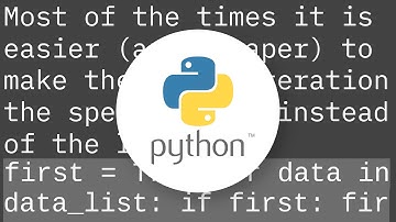 What is the pythonic way to detect the last element in a 