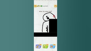 Tech gamer 13 : Draw 2 save level 129 || How to save him || #shorts #draw2save #song