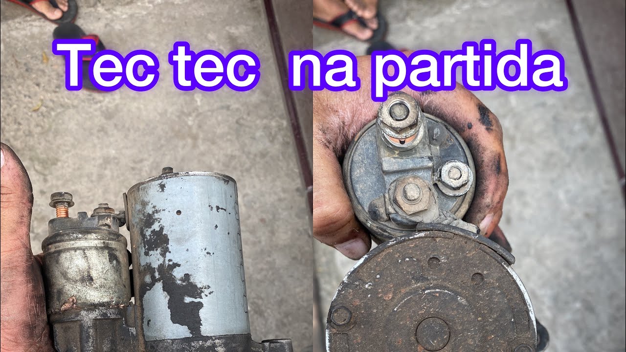 Substituição do automático do motor de partida Ford Fiesta