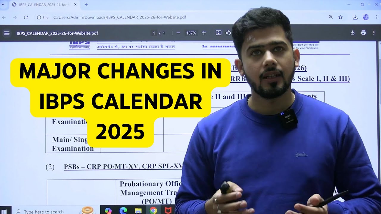 What is Customer Service Associate? IBPS Calendar 2025 | GA Strategy For IBPS Exams