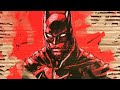 Drawing the batman on a big cardboard