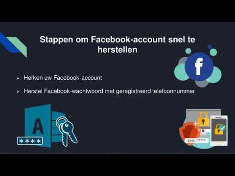 Hoe het Facebook-accountwachtwoord te herstellen?