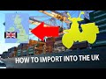 How to import a motorbike into the uk