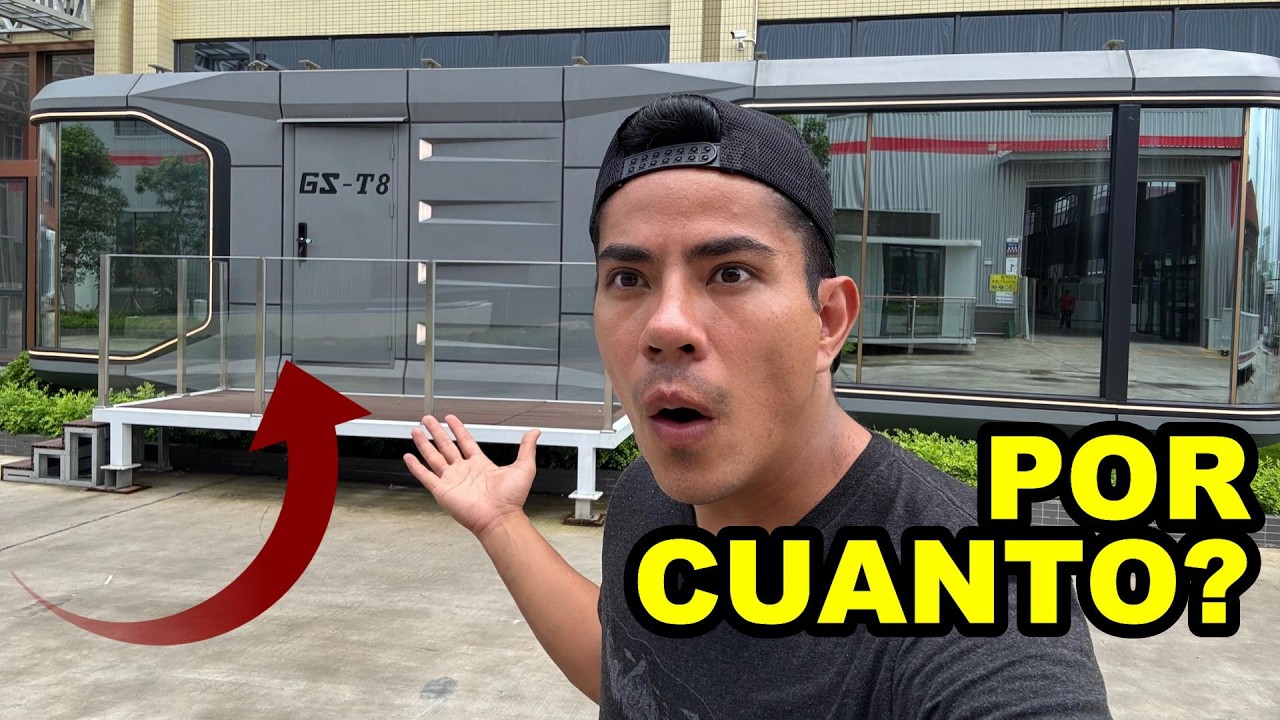 La Mini casa DE LUJO China mas BARATA del mundo. HECHA EN 6 HORAS.