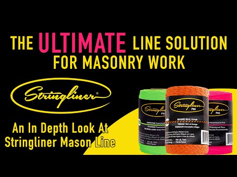 Stringliner Mason's Twine: The Ultimate Line Solution for Masonry
