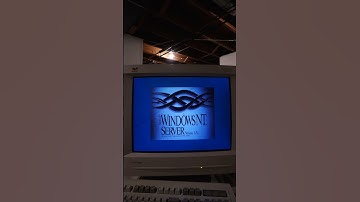 Wait for the Windows NT 3.51 to log on startup sound in the BACKROOMS