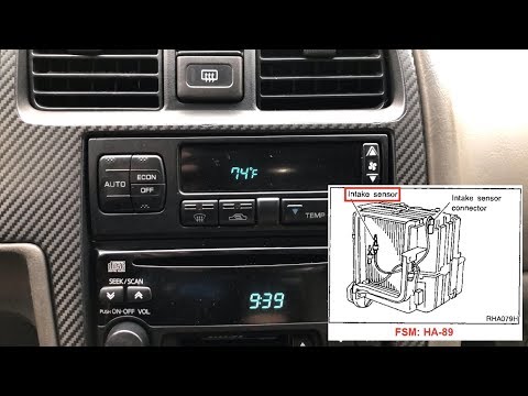 Infiniti G20 (P11) - Hidden Tips for Diagnosing The AC System