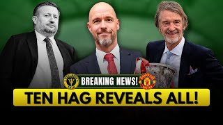 TEN HAG REVEALS ALL IN NEW INTERVIEW! + INEOS DECISION TODAY? | Man Utd Breaking News! |