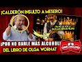 ¡ESTO SE ACABA DE REVELAR! CALDERÓN INSULTO A MESERO POR NO DARLE MÁS ALCOHOL ¨LIBRO DE OLGA WORNAT¨