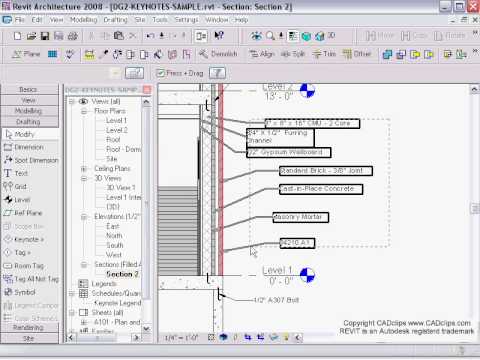 revit keynote revit keynote