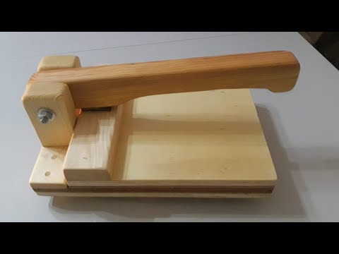 How to make a wooden dough press / Detailed explanation and application / Hamur açma aleti / DIY