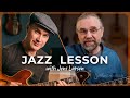 Jens larsen teaches justin jazz guitar lesson