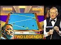 When Efren "BATA" Reyes meet the SNOOKER Legend Steve Davis