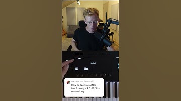 Kontrol MK3 Polyphonic Aftertouch Setup