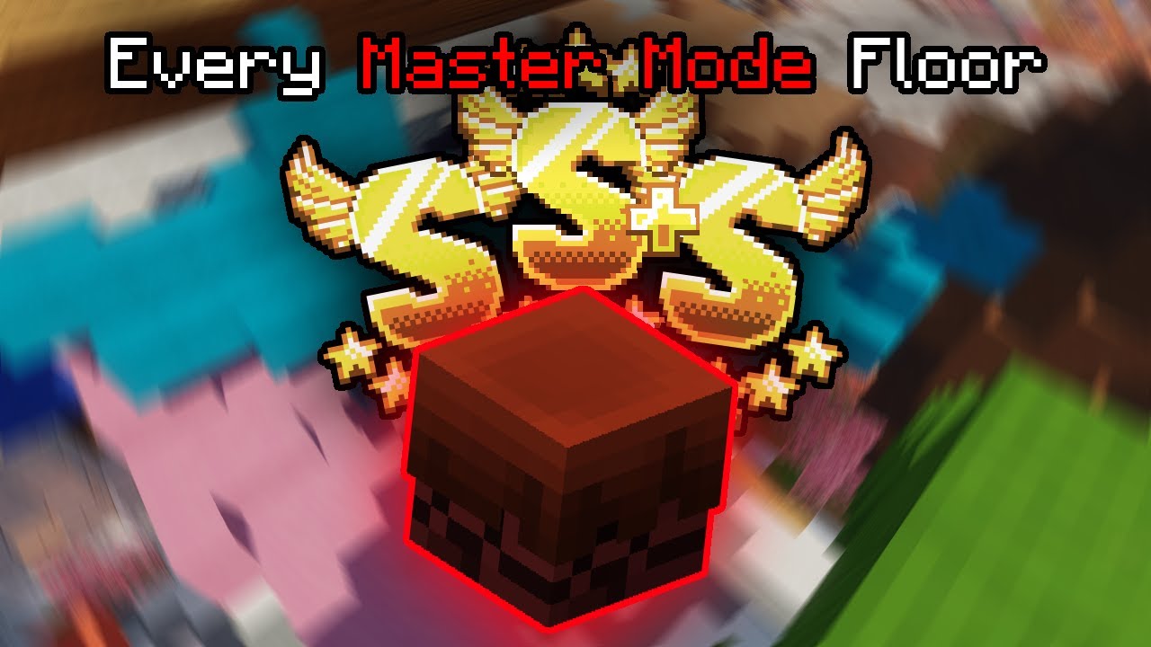 Soloing Every Master Mode Floor (Hypixel SkyBlock)