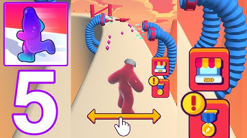 Blob Runner 3D All Levels Gameplay Walkthrough Part 5 (Android/iOS)