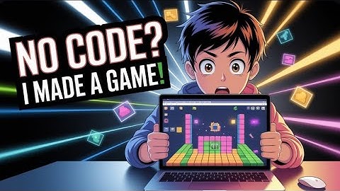 How to make a game without coding( in one minute) In Telugu