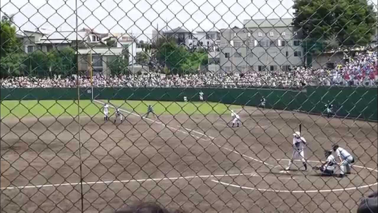 2014年7月20日健大高崎1vs2前橋育英（高崎城南球場）7回裏二死満塁・高橋光vs脇本 YouTube