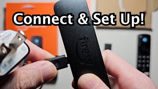 amazon fire tv stick 4k - how to connect & set up!