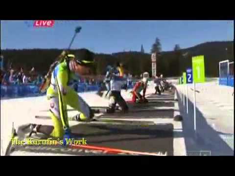 Video: Leej Twg Muaj Kev Sib Tw Biathlon Ntawm Lub Olympics