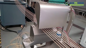 Color masterbatch compounding and pelletizing machine